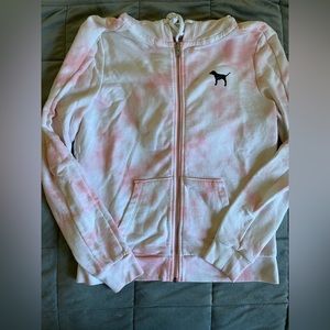 Victorias Secret Pink Zip Up and Shorts